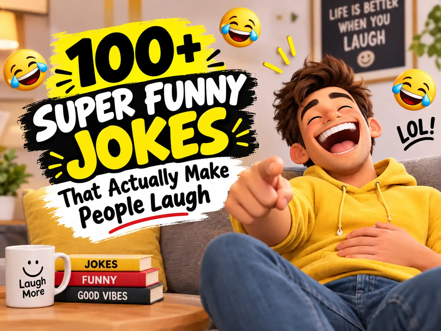 100+ Super Funny Jokes That Actually Make People Laugh