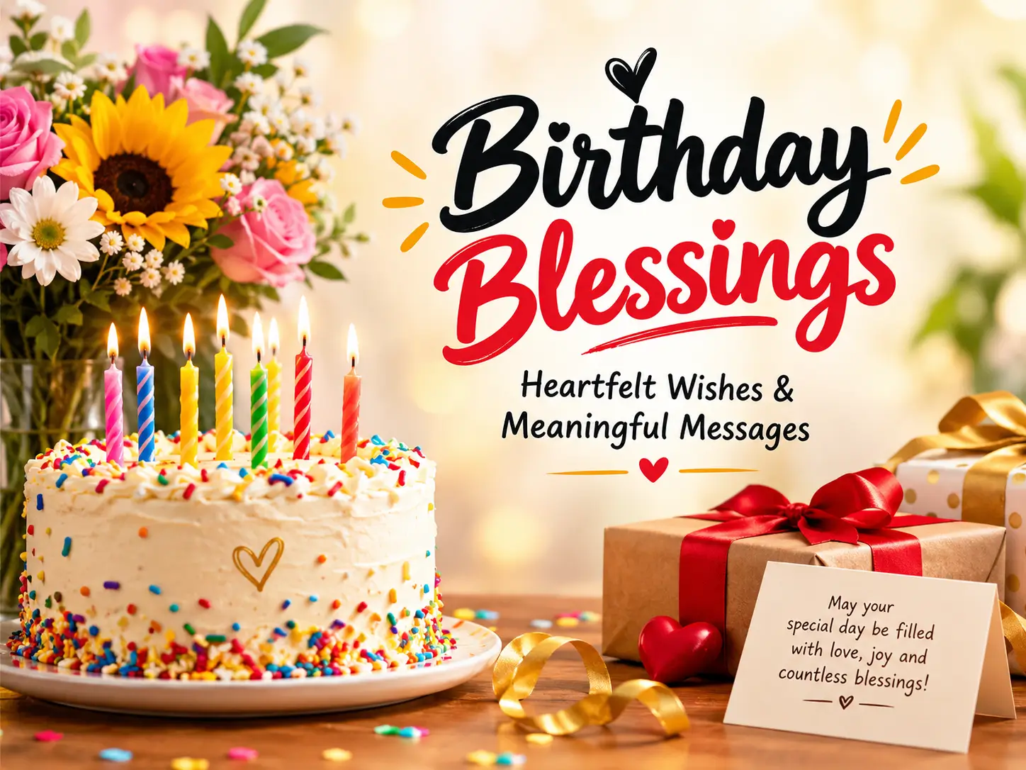 Birthday Blessings Heartfelt Wishes & Meaningful Messages