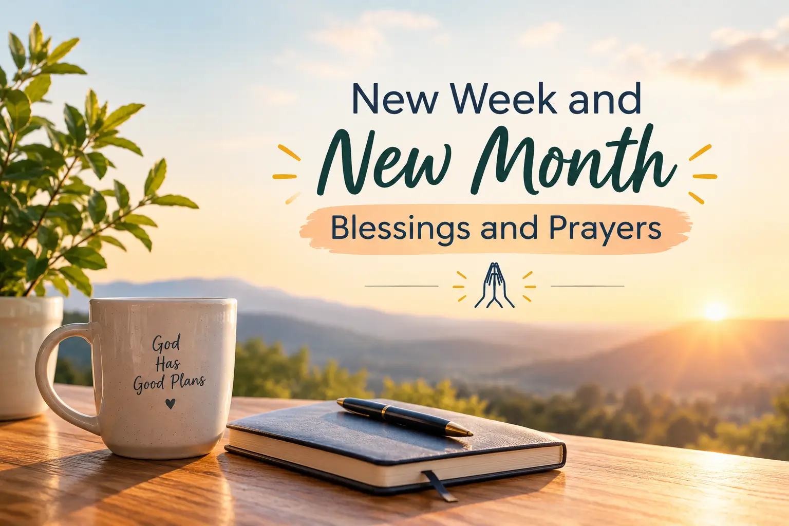New Week and New Month Blessings and Prayers