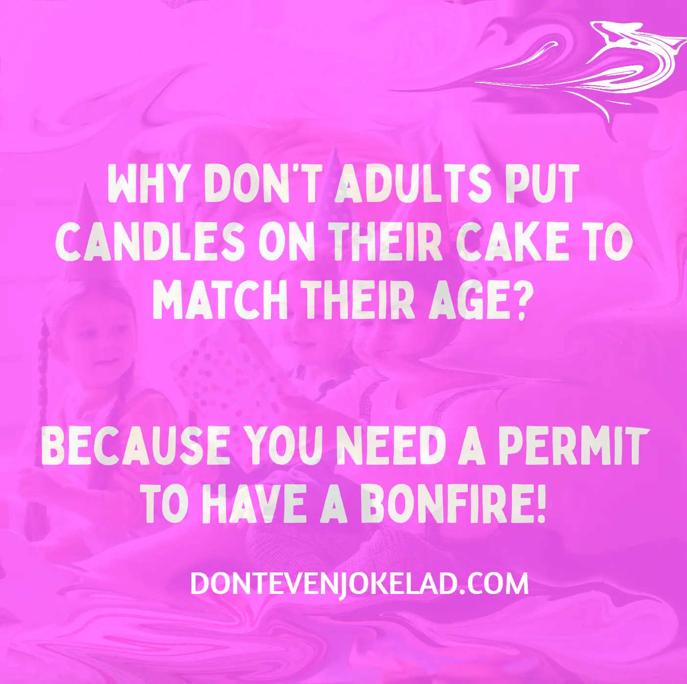 Adult Birthday Jokes (Clean and Short)