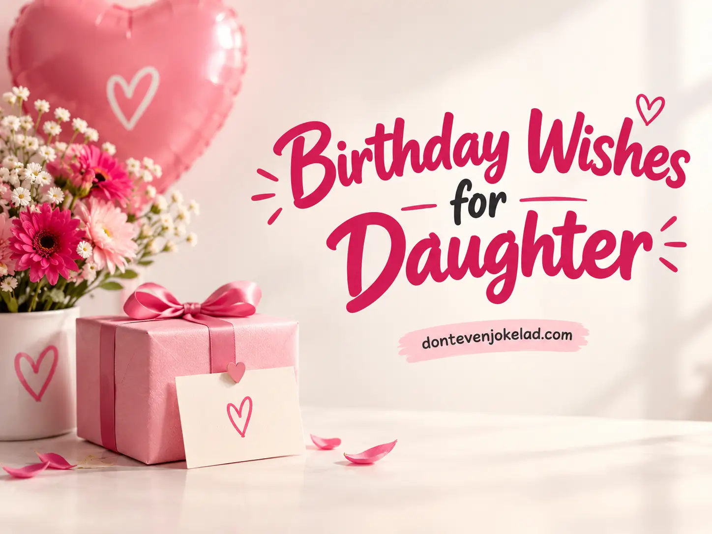 Birthday Wishes for Daughter 100+ Funny & Unique Messages