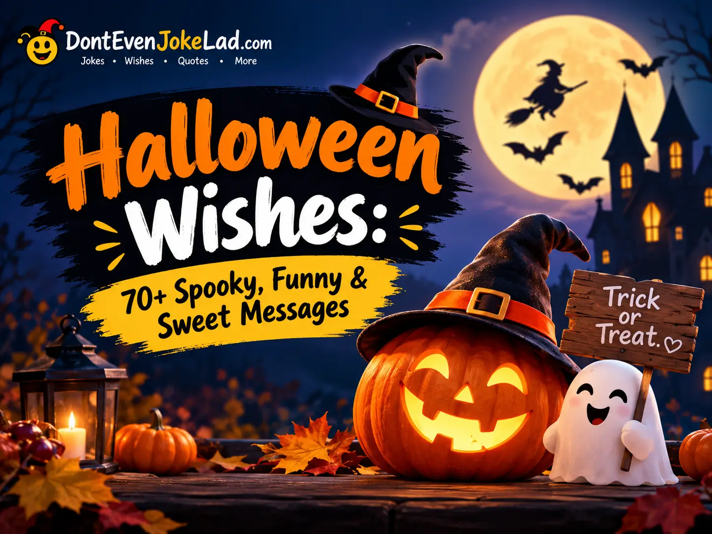 Halloween Wishes: 70+ Spooky, Funny & Sweet Messages