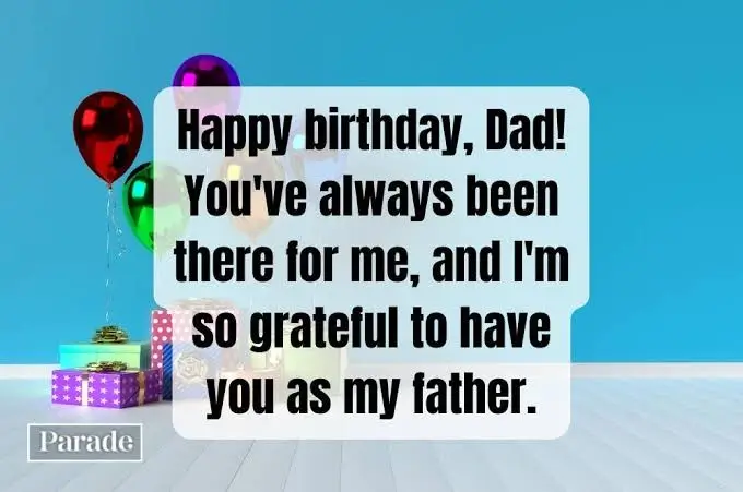 Long Birthday Messages for Dad (for a Card)