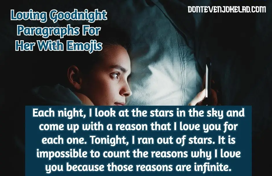 Long Good Night Messages for Her (Paragraphs)