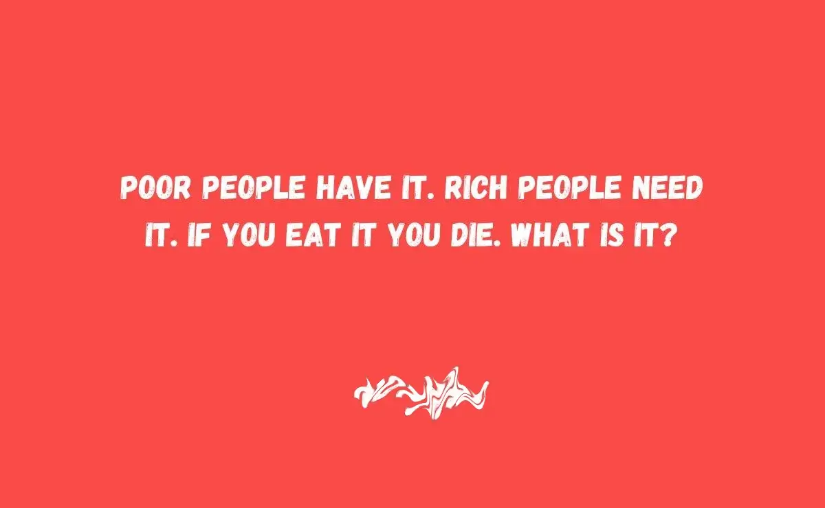 Riddles for Adults