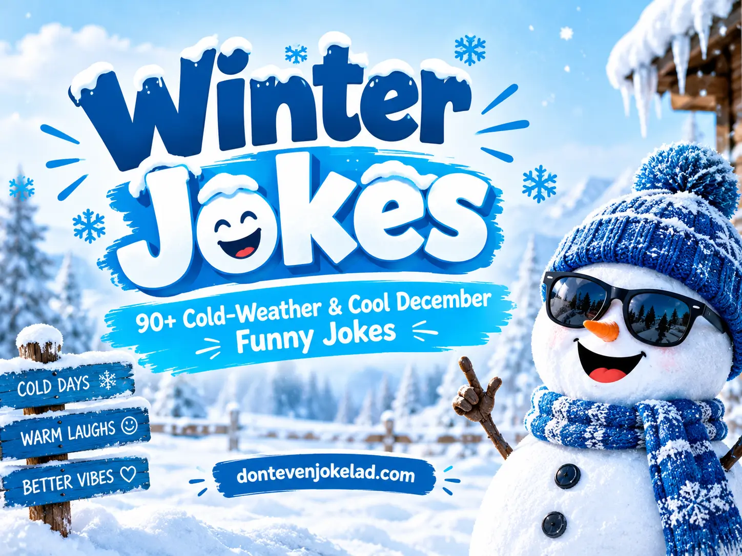 Winter Jokes: 90+ Cold-Weather & Cool December Funny Jokes